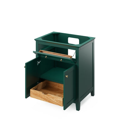 JEFFREY ALEXANDER VN2CHA-30-CH-NT 30" Chocolate Chatham Vanity - Chocolate