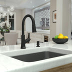 HANSGROHE 04793670 Joleena HighArc Kitchen Faucet, 2-Spray Pull-Down, 1.75 GPM - Matte Black