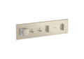 AXOR 12571821 ShowerComposition Thermostatic Module Trim for 2 Functions - Brushed Nickel
