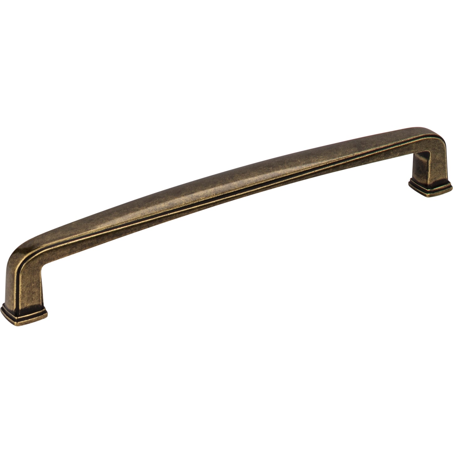 JEFFREY ALEXANDER 1092-160AEM Milan 1 160 mm Center-to-Center Bar Pull - Distressed Antique Brass