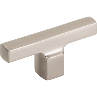 ATLAS A521-BRN Reeves 2 3/4" Length Bar Knob - Brushed Nickel