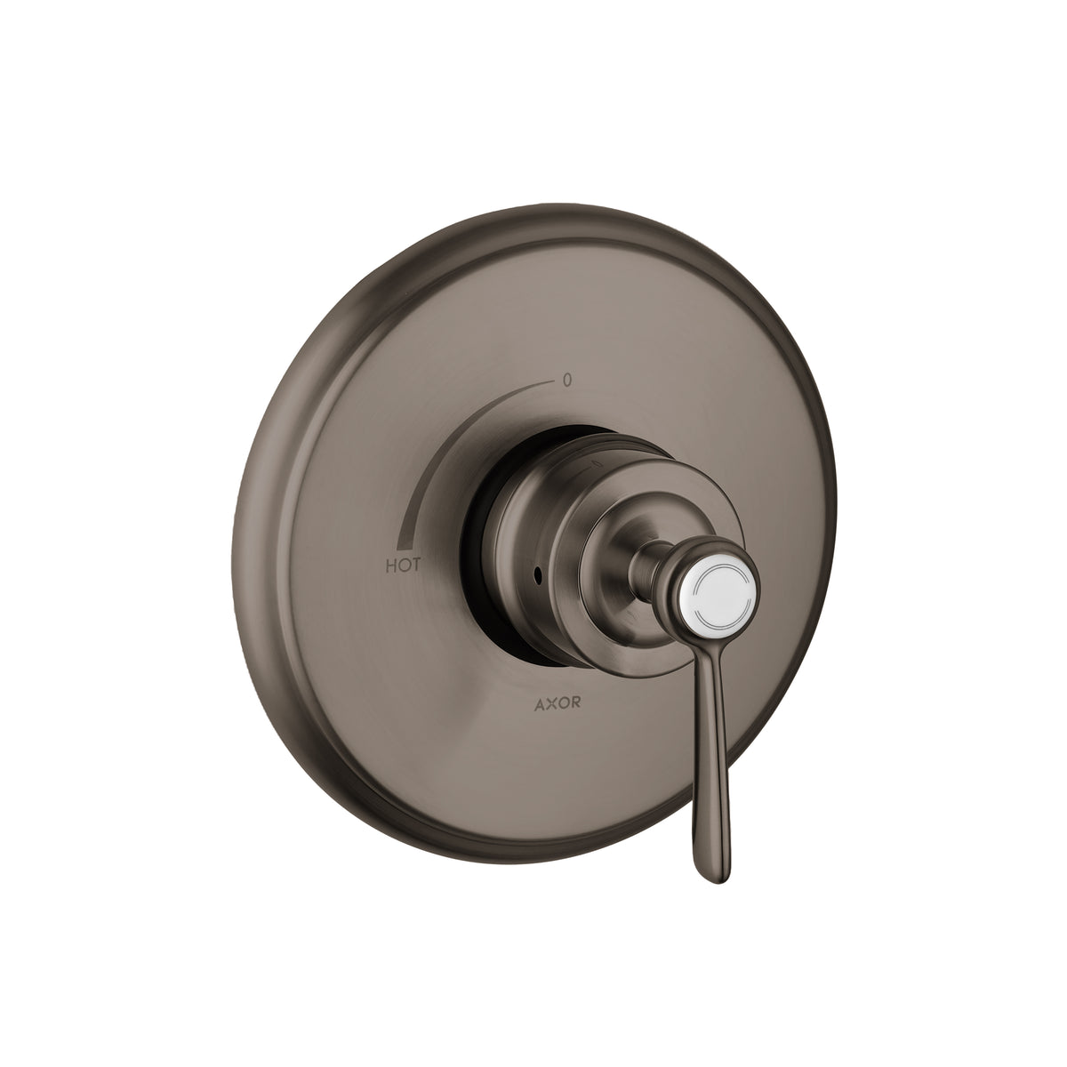 AXOR 16508341 Montreux Pressure Balance Trim - Brushed Black Chrome
