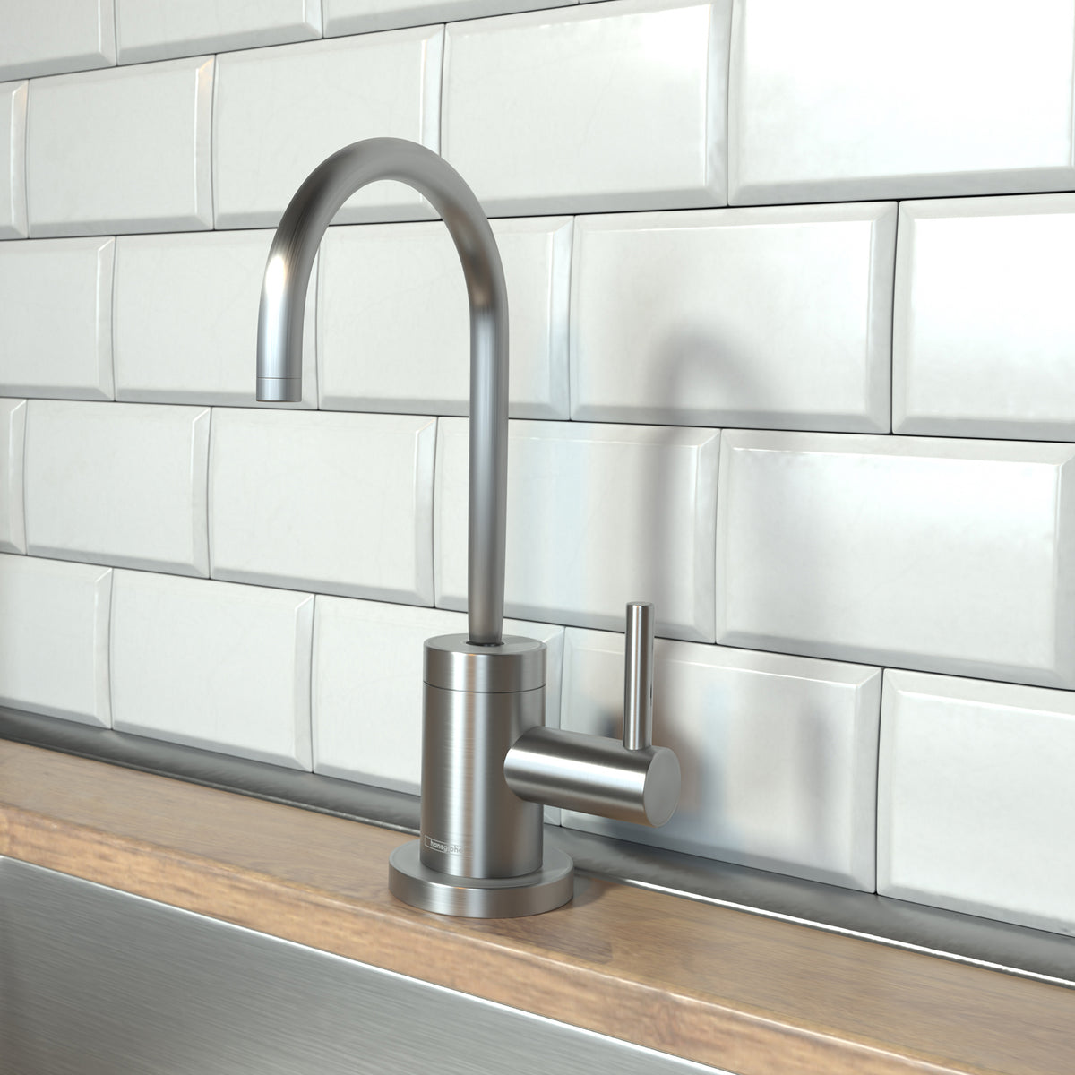 HANSGROHE 04301800 Talis S Beverage Faucet, 1.5 GPM - Stainless Steel Optic