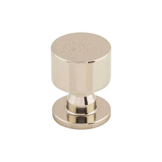 TOP KNOBS TK820PN Lily 1" Diameter Round Knob - Polished Nickel