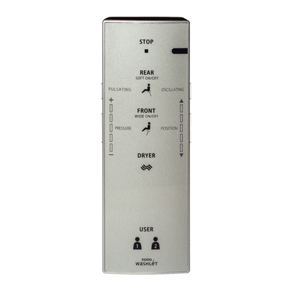 TOTO THU9489 Washlet S350E Remote Control With Mounting Bracket -