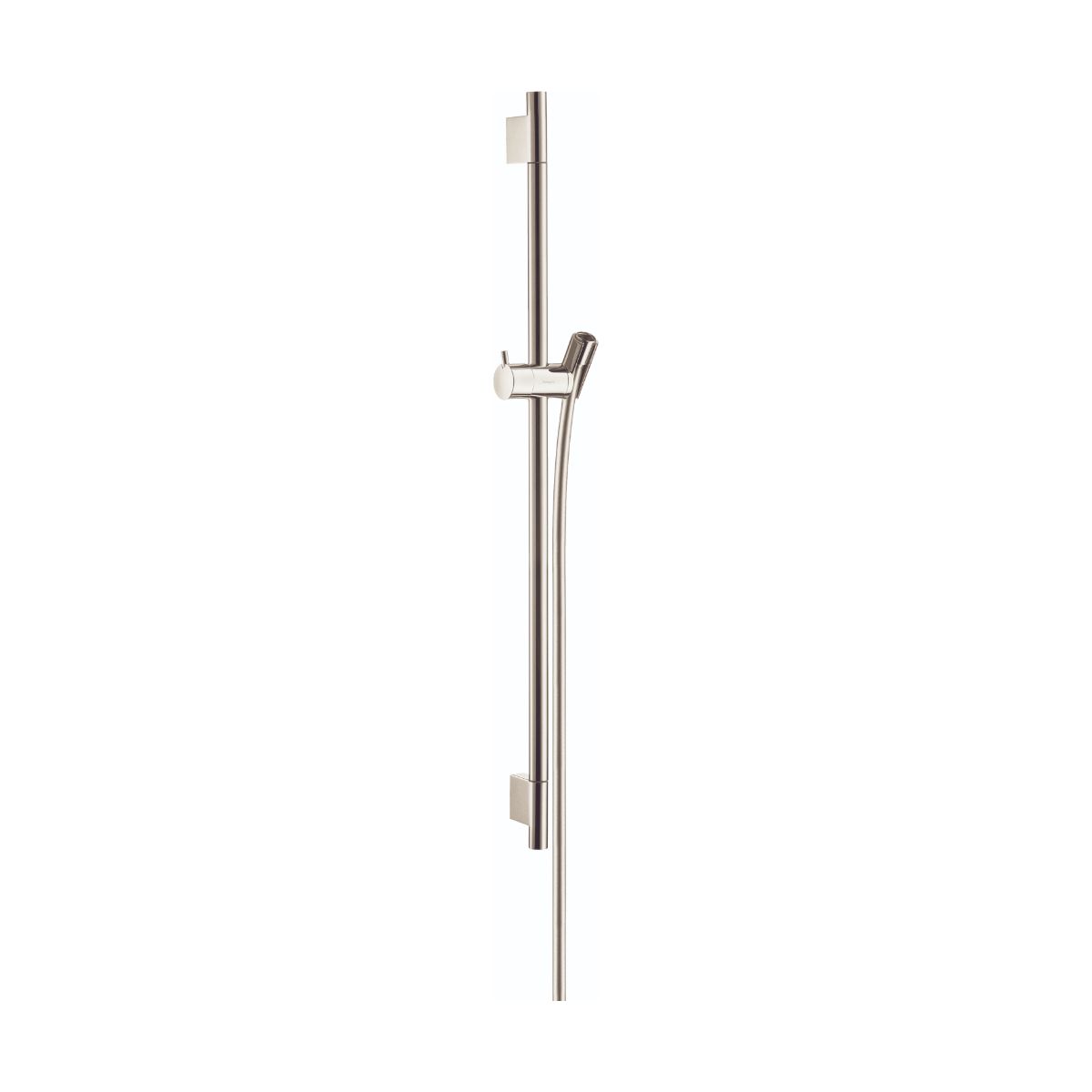 HANSGROHE 28632830 Unica Wallbar S, 24" - Polished Nickel