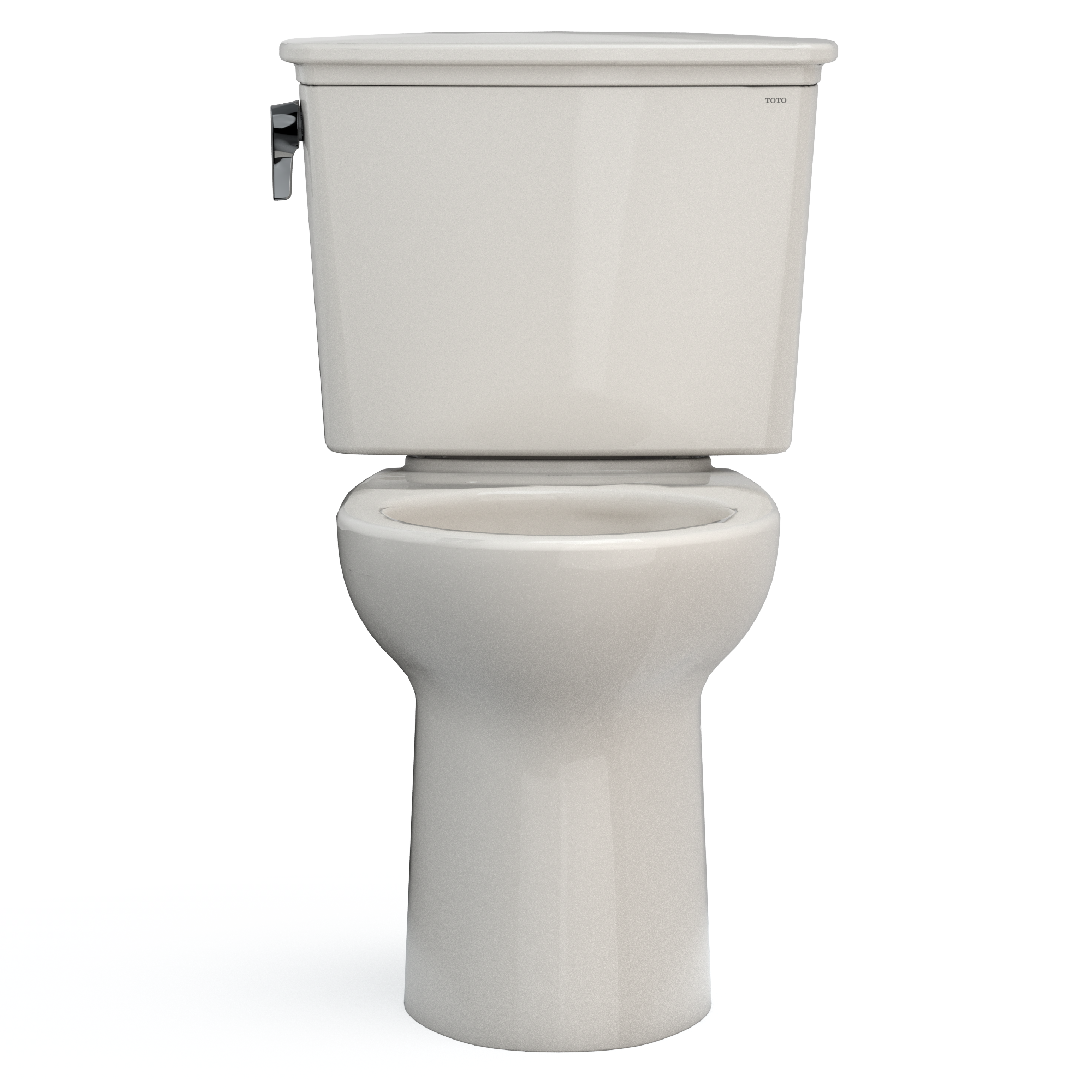 TOTO CST786CEG#12 Drake Transitional Two-Piece Elongated 1.28 Gpf Tornado Flush Toilet With Cefiontect - Sedona Beige