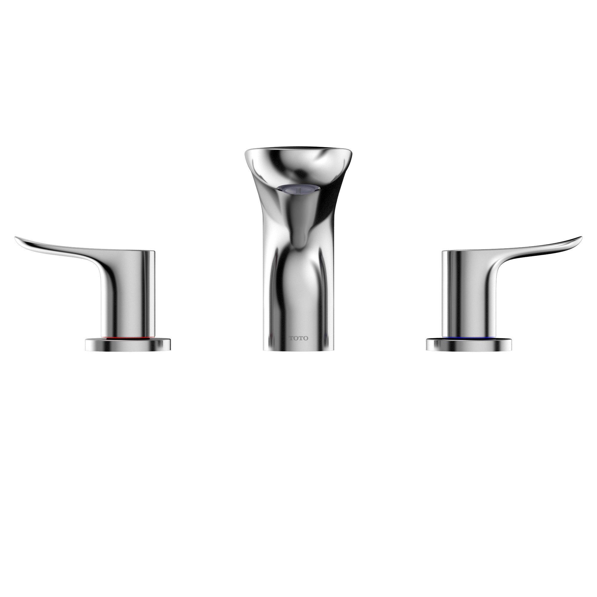 TOTO TBG01201U#CP Go Two-Handle Deck-Mount Roman Tub Filler Trim - Polished Chrome