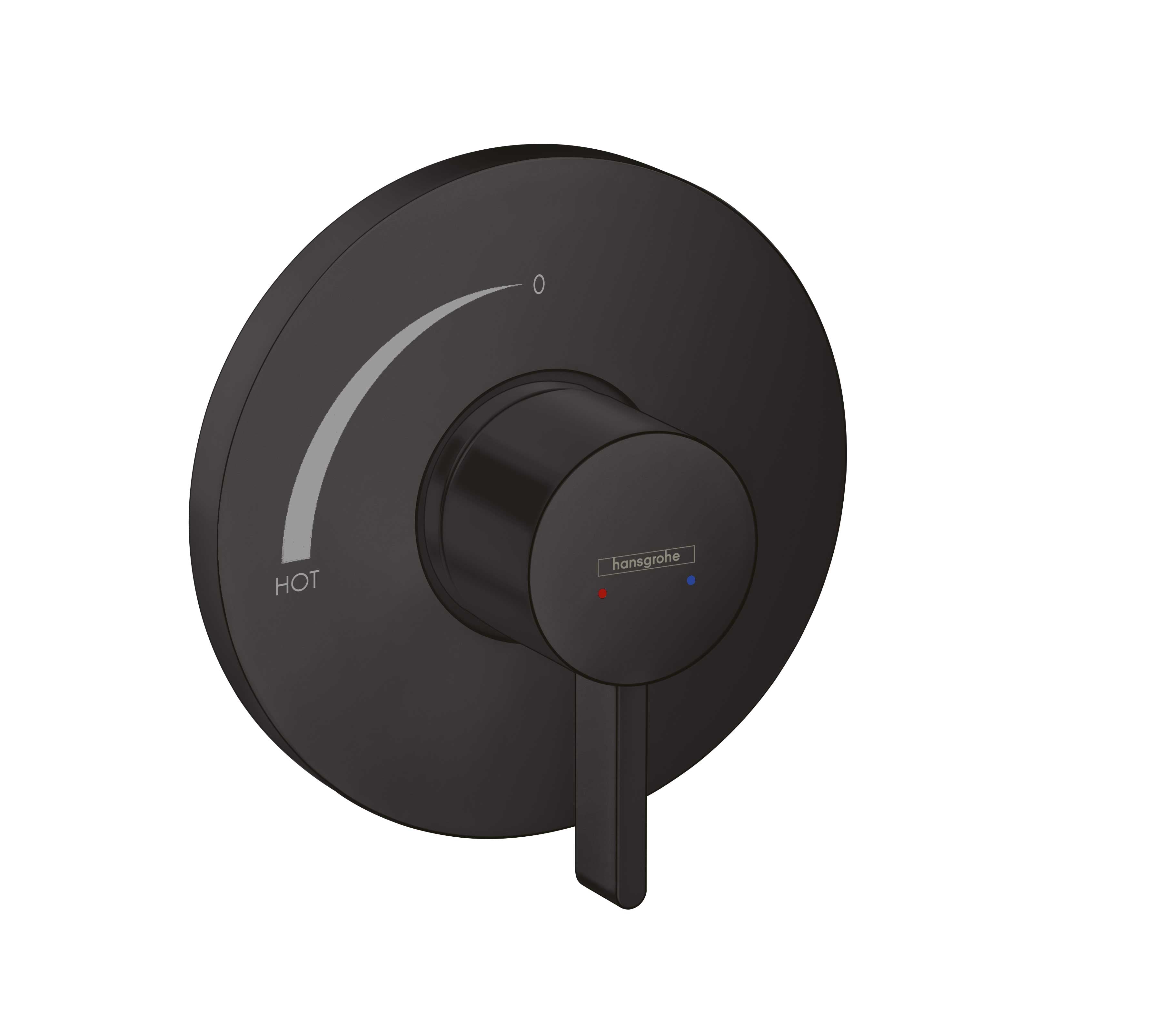 HANSGROHE 15739671 Ecostat S Pressure Balance Trim - Matte Black