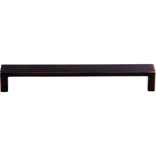 TOP KNOBS TK252TB Modern Metro 7" Center to Center Bar Pull - Tuscan Bronze