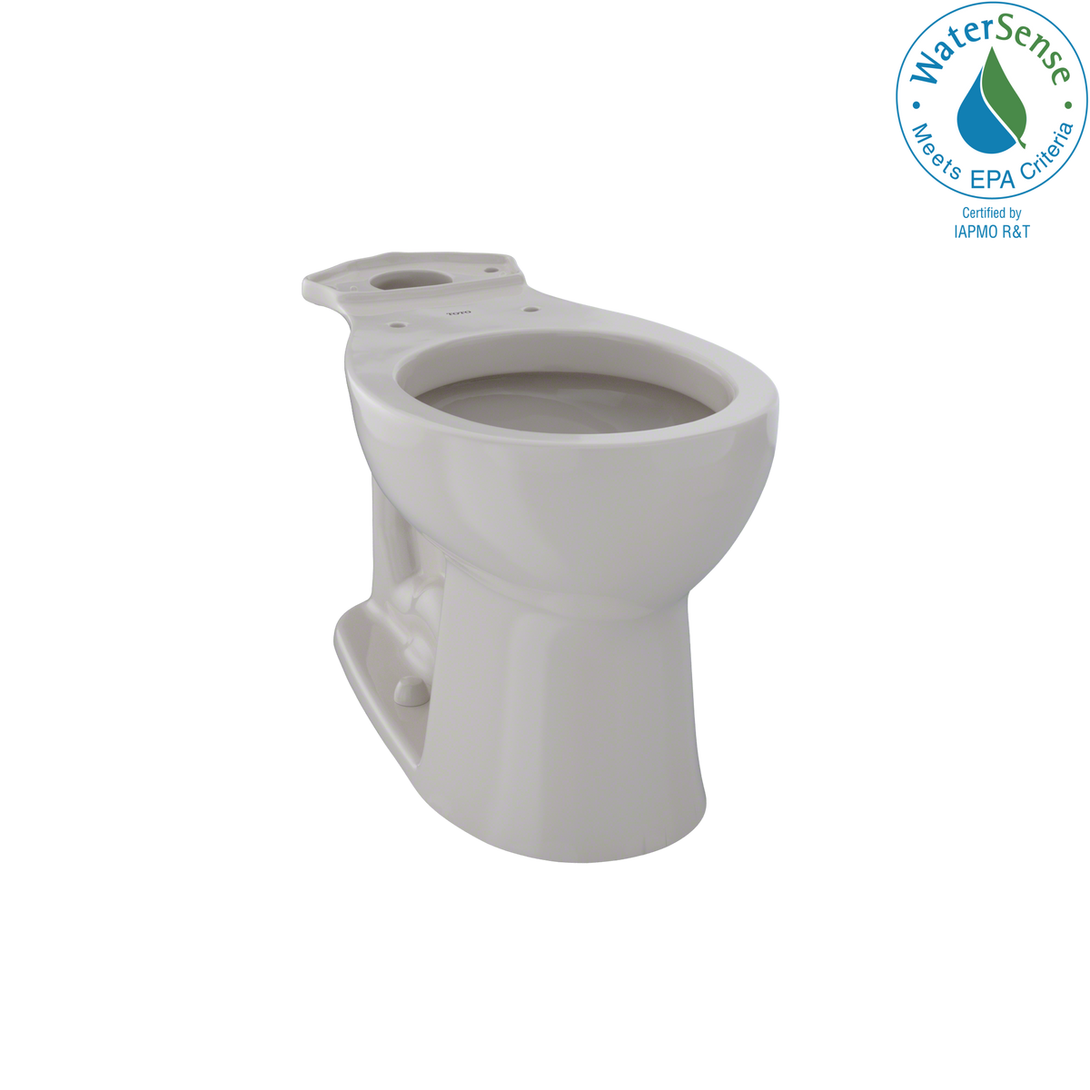 TOTO C243EF#12 Entrada Universal Height Round Toilet Bowl - Sedona Beige