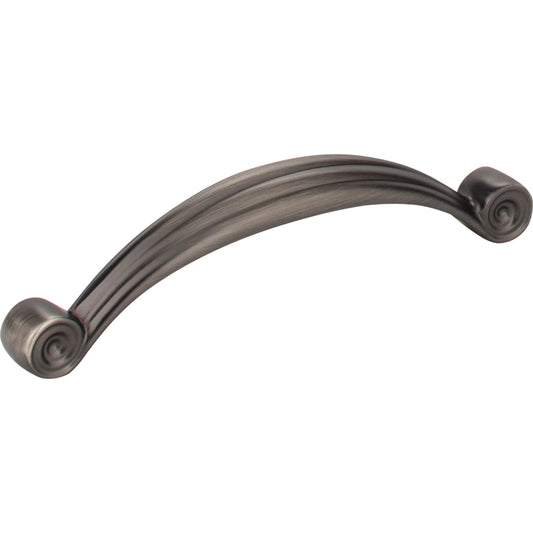 JEFFREY ALEXANDER 415-96BNBDL Lille 96 mm Center-to-Center Bar Pull , Brushed Pewter