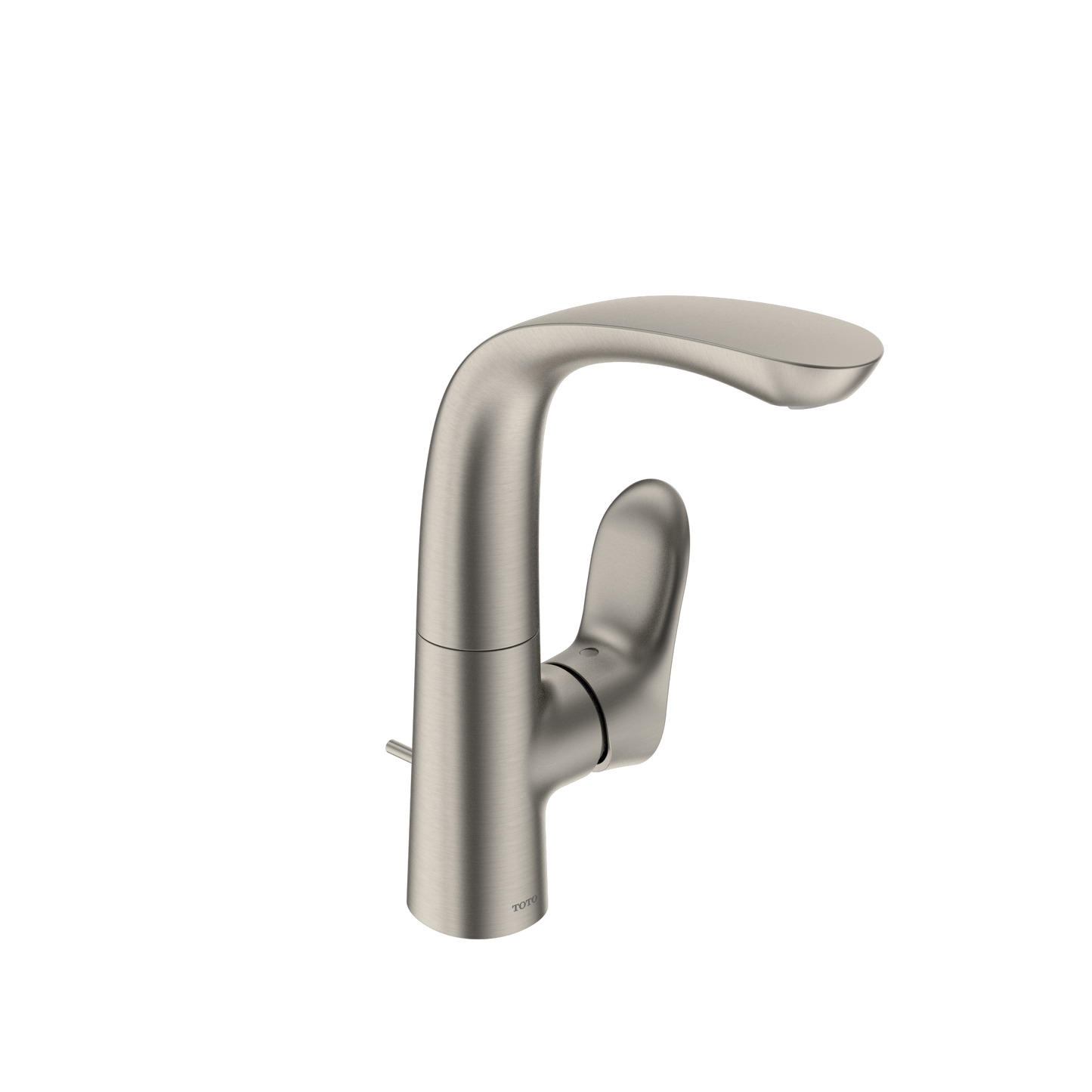 TOTO TLG01309U#BN GO 1.2 GPM Single Side-Handle Bathroom Sink Faucet with COMFORT GLIDE Technology and Drain Assembly , Brushed Nickel