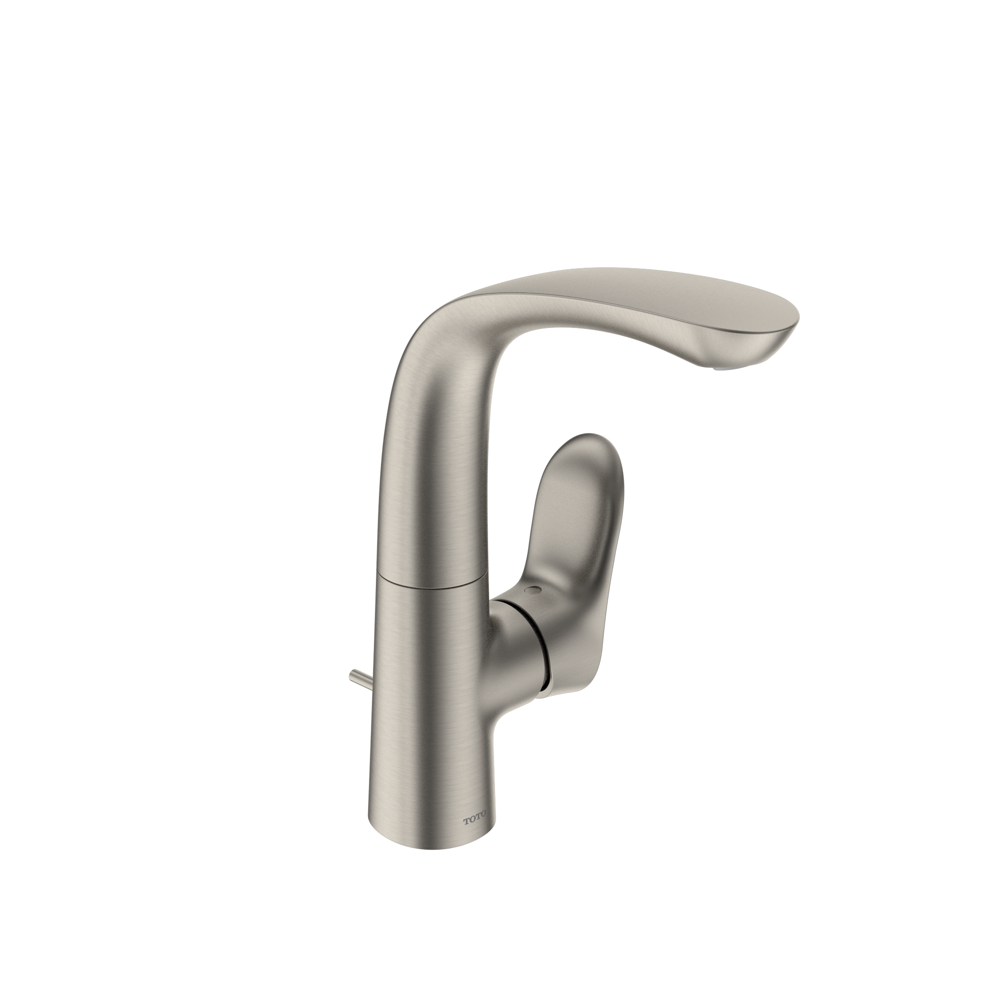 TOTO TLG01309U#BN Go 1.2 Gpm Single Side-Handle Bathroom Sink Faucet With Comfort Glide Technology And Drain Assembly - Brushed Nickel