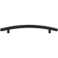 TOP KNOBS M539 Curved 6 5/16" Center to Center Bar Pull - Flat Black