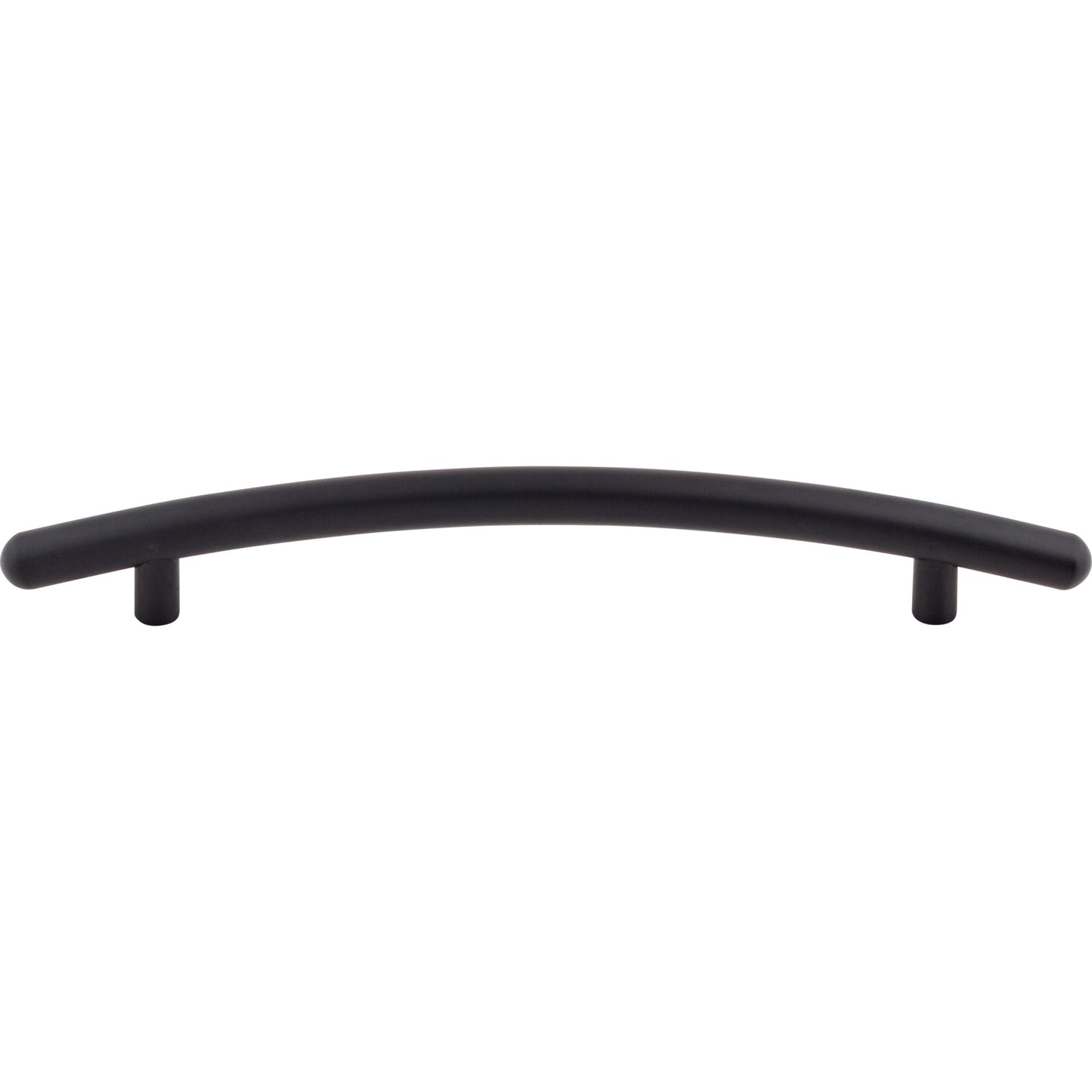 TOP KNOBS M539 Curved 6 5/16" Center to Center Bar Pull - Flat Black