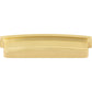 JEFFREY ALEXANDER 141-128BG Renzo 128 mm Center-to-Center Cup/Bin Pull - Brushed Gold