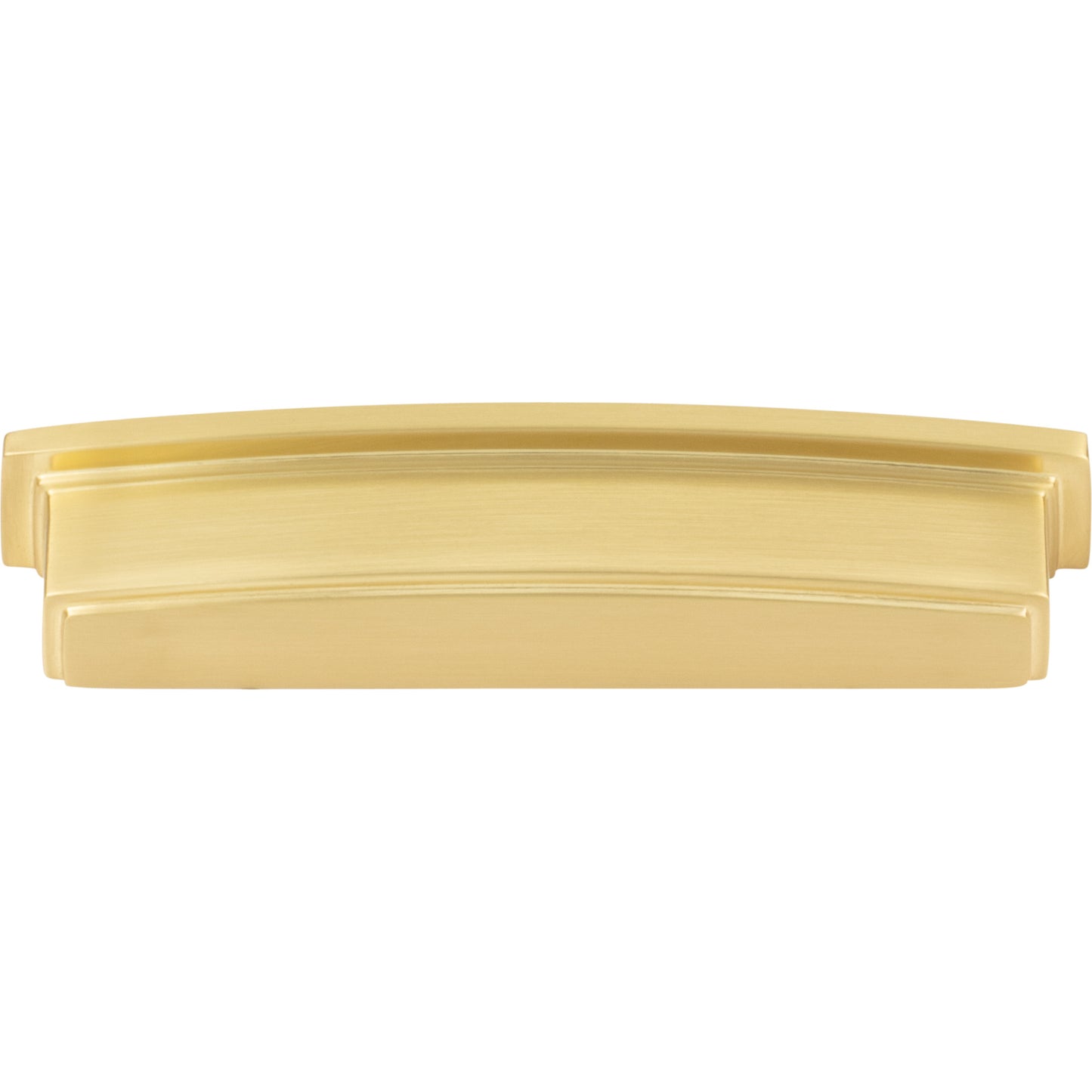 JEFFREY ALEXANDER 141-128BG Renzo 128 mm Center-to-Center Cup/Bin Pull - Brushed Gold