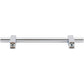 JEFFREY ALEXANDER 478-128PC Larkin 1 128 mm Center-to-Center Bar Pull - Polished Chrome