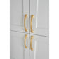 JEFFREY ALEXANDER 944-12BG Roman 12" Center-to-Center Appliance Pull - Brushed Gold