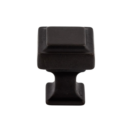 TOP KNOBS TK700SAB Ascendra 1" Length Square Knob - Sable