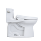 TOTO MW6344736CEFG#01 WASHLET+ Supreme II One-Piece Elongated 1.28 GPF Toilet and WASHLET+ S7A Contemporary Bidet Seat , Cotton White