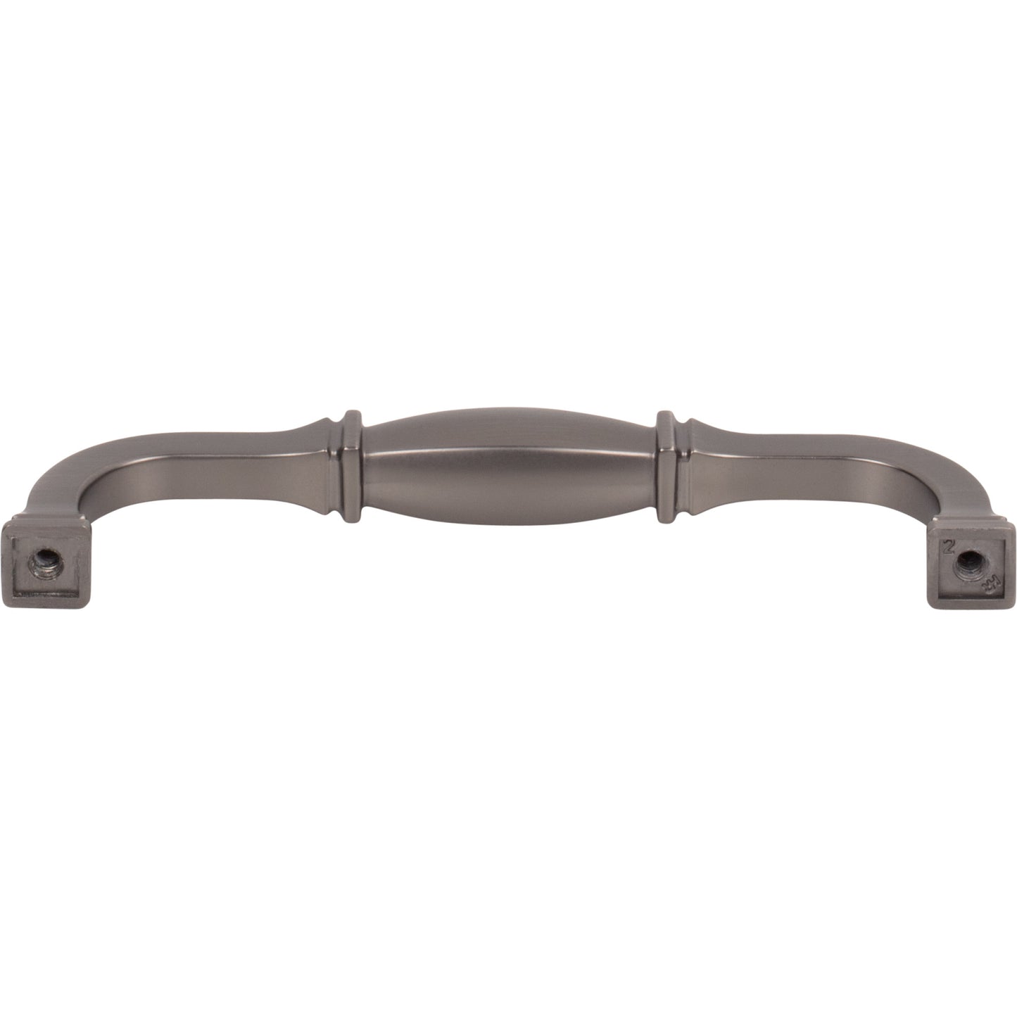 JEFFREY ALEXANDER 278-128BNBDL Audrey 128 mm Center-to-Center Bar Pull - Brushed Pewter