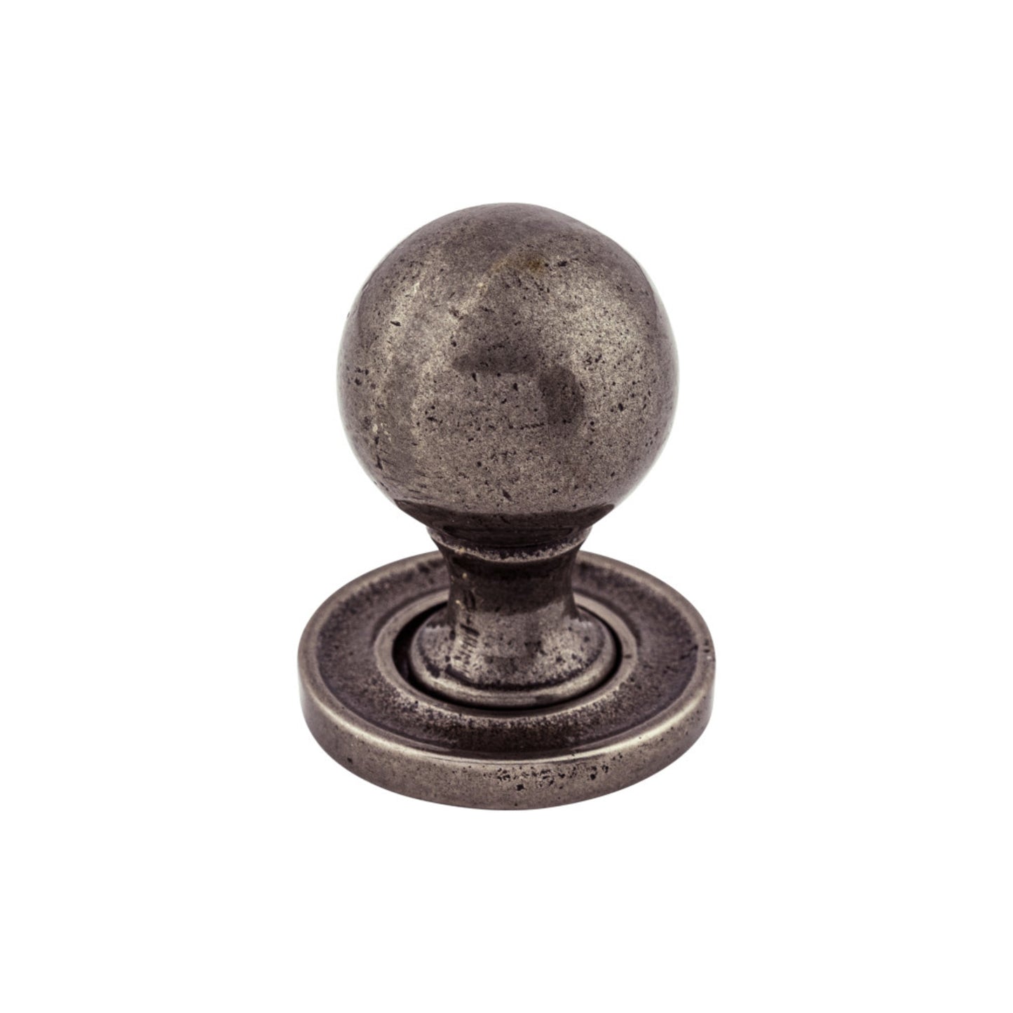 TOP KNOBS M50 Paris Smooth 1 1/4" Diameter Round Knob - Cast Iron