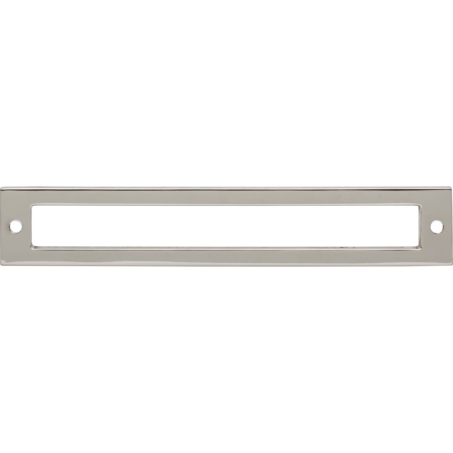 TOP KNOBS TK926PN Hollin Pull Backplate - Polished Nickel