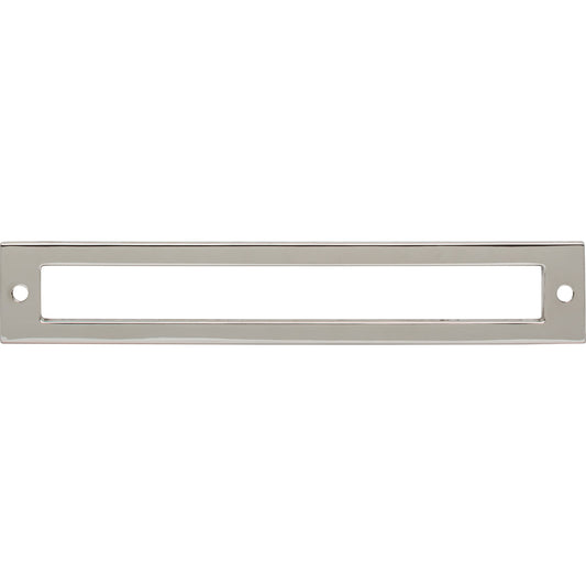 TOP KNOBS TK926PN Hollin Pull Backplate - Polished Nickel