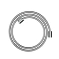 AXOR 28261000 Shower Solutions Textile Hose with Cylindrical Nut, 63" - Chrome
