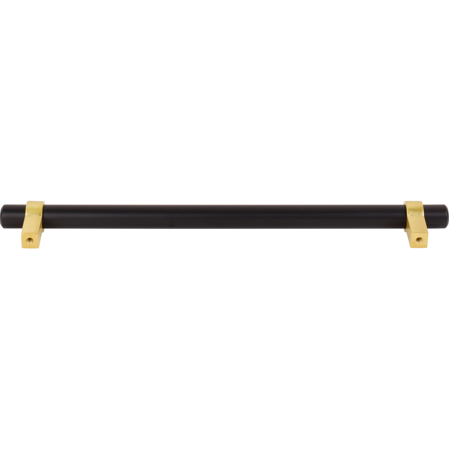 JEFFREY ALEXANDER 5224MBBG Key Grande 224 mm Center-to-Center Bar Pull - Matte Black w/Brushed Gold