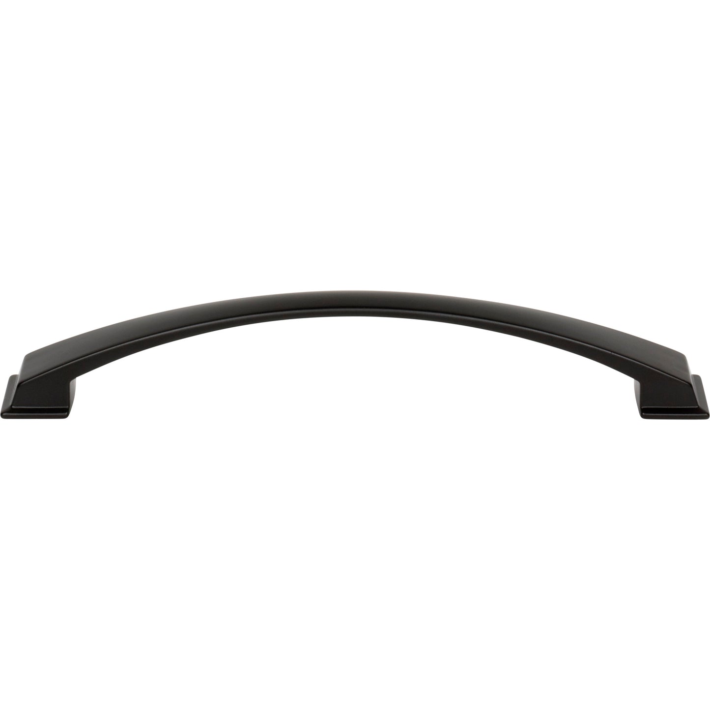 JEFFREY ALEXANDER 944-192MB Roman 192 mm Center-to-Center Arch Pull - Matte Black