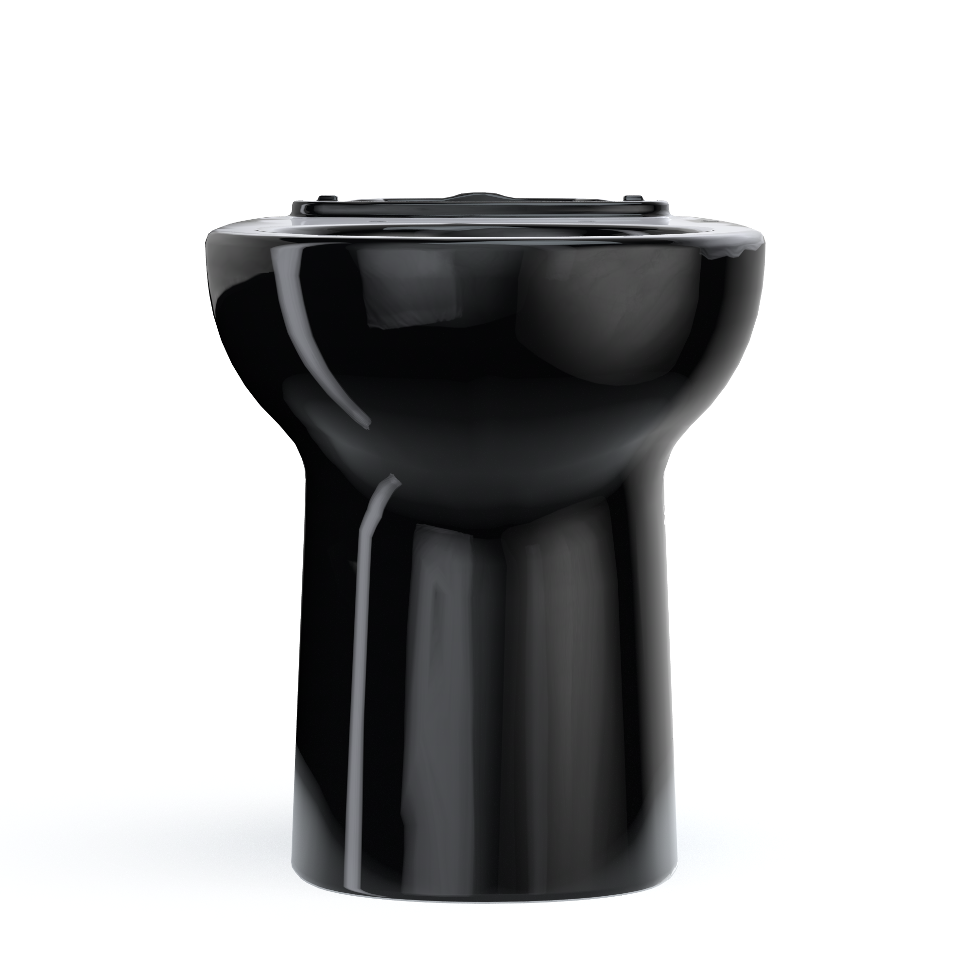TOTO C775CEF#51 Drake Round Tornado Flush Toilet Bowl - Ebony