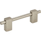 ATLAS 295-BRN Element 3" Center to Center Bar Pull - Brushed Nickel