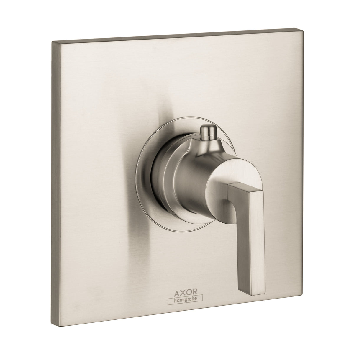AXOR 39711821 Citterio Thermostatic Trim HighFlow with Lever Handle - Brushed Nickel