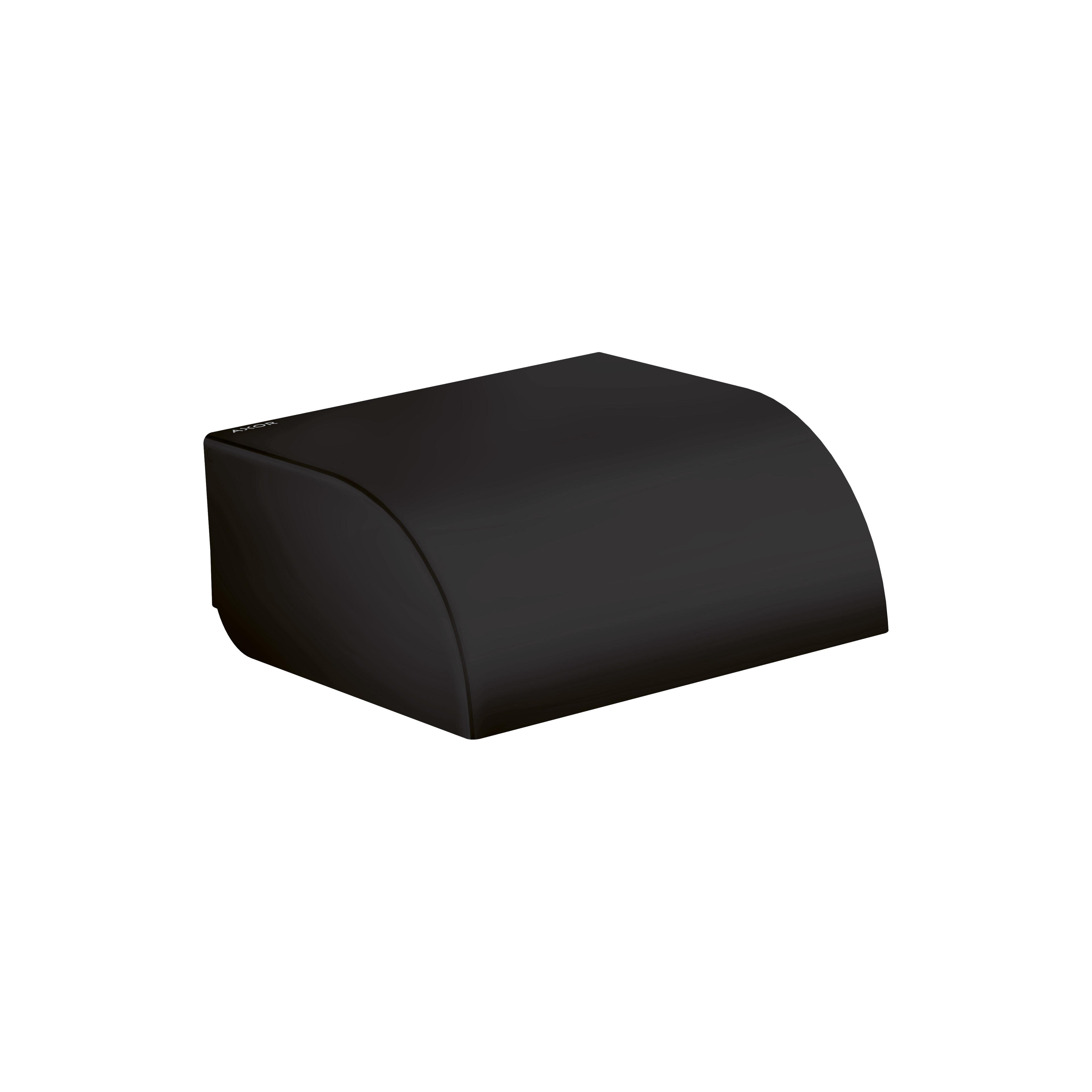 AXOR 42858670 Universal Circular Roll Holder with Cover - Matte Black