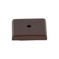 TOP KNOBS M1453 Aspen Square Knob Backplate - Mahogany Bronze