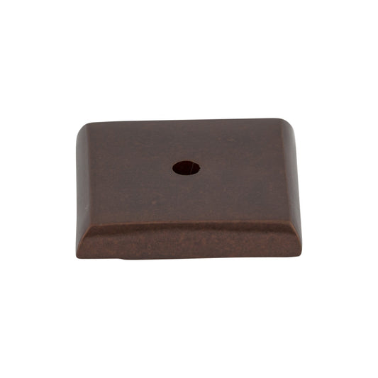 TOP KNOBS M1453 Aspen Square Knob Backplate - Mahogany Bronze