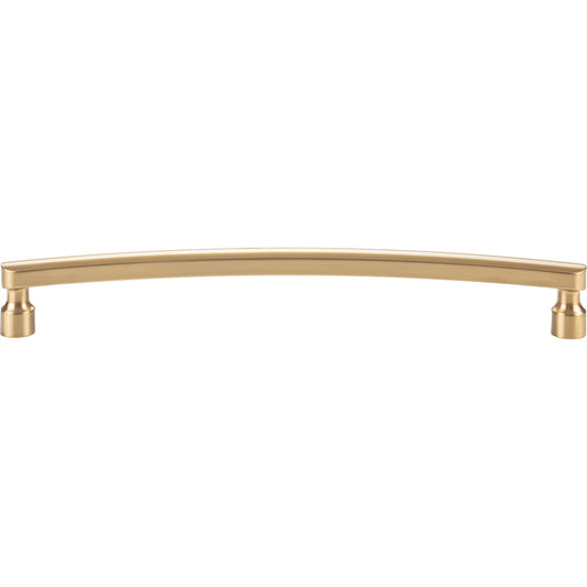 ATLAS A686-WB Lennox 12" Center to Center Appliance Pull - Warm Brass