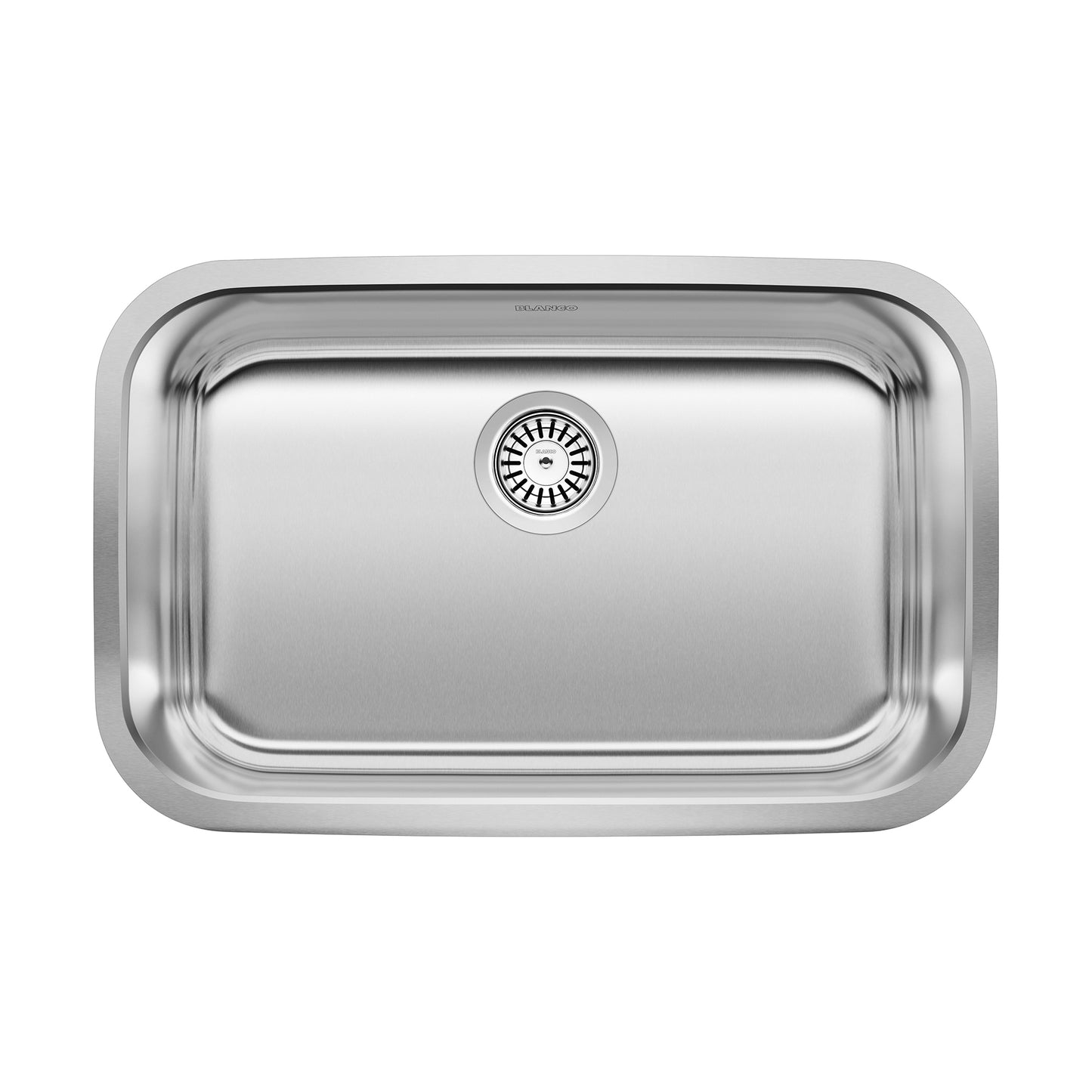 BLANCO 441529 Stellar Stellar 28" Single Bowl Undermount Stainless Steel ADA Kitchen Sink in Brushed Finish