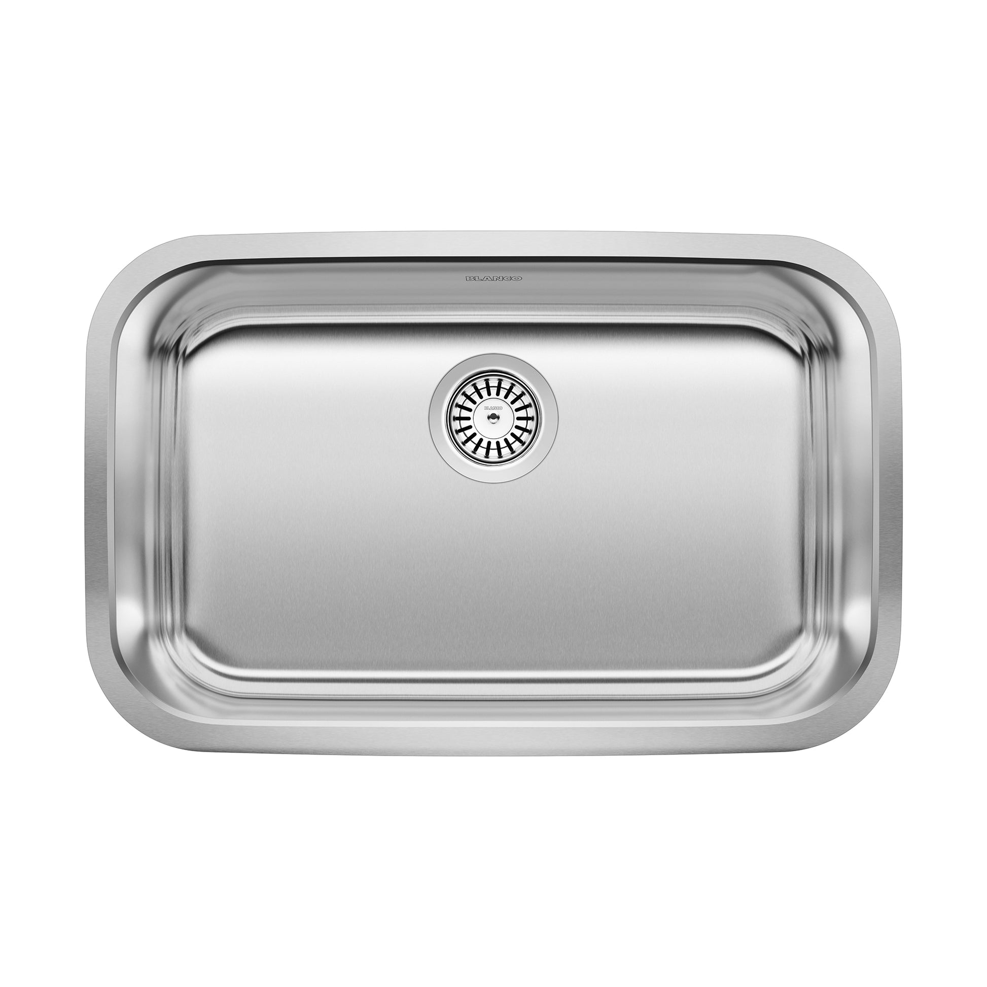 BLANCO 441529 Stellar Stellar 28" Single Bowl Undermount Stainless Steel ADA Kitchen Sink in Brushed Finish