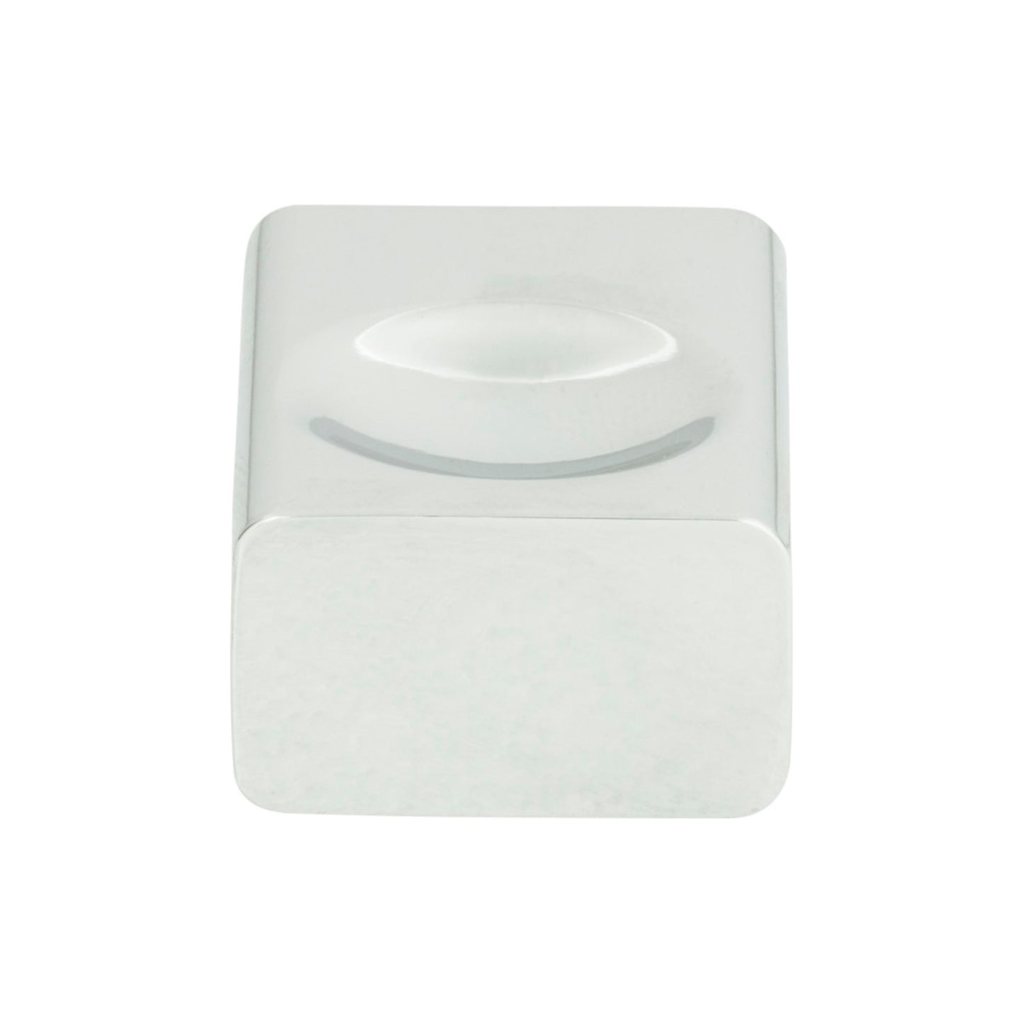 ATLAS 294-CH Element 1" Length Rectangle Knob - Polished Chrome