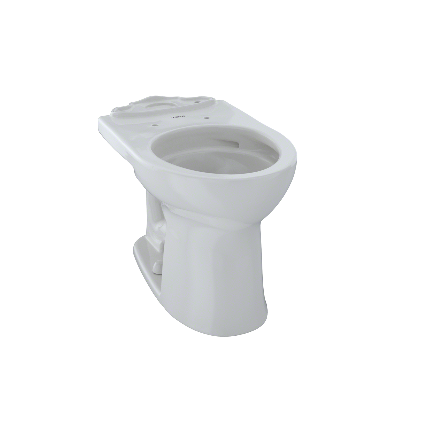 TOTO C453CUFG#11 Drake II Universal Height Round Toilet Bowl with CEFIONTECT , Colonial White