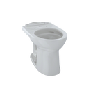 TOTO C453CUFG#11 Drake Ii Universal Height Round Toilet Bowl With Cefiontect - Colonial White