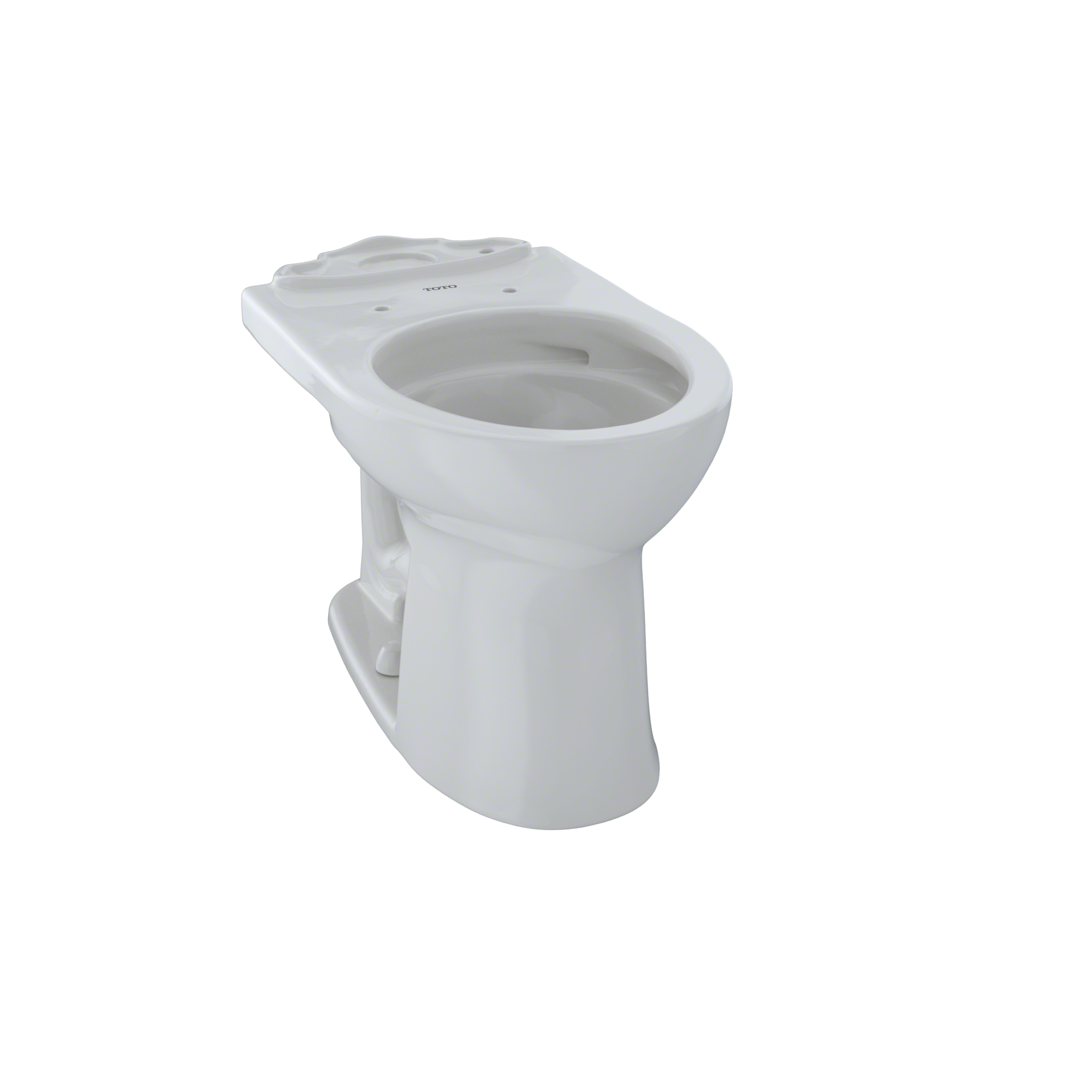 TOTO C453CUFG#11 Drake Ii Universal Height Round Toilet Bowl With Cefiontect - Colonial White