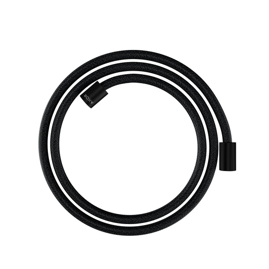 AXOR 28261670 Shower Solutions Textile Hose with Cylindrical Nut, 63" - Matte Black
