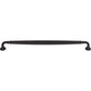 TOP KNOBS TK1056BLK Barrow 12" Center to Center Bar Pull - Flat Black