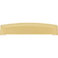 JEFFREY ALEXANDER 141-128BG Renzo 128 mm Center-to-Center Cup/Bin Pull - Brushed Gold