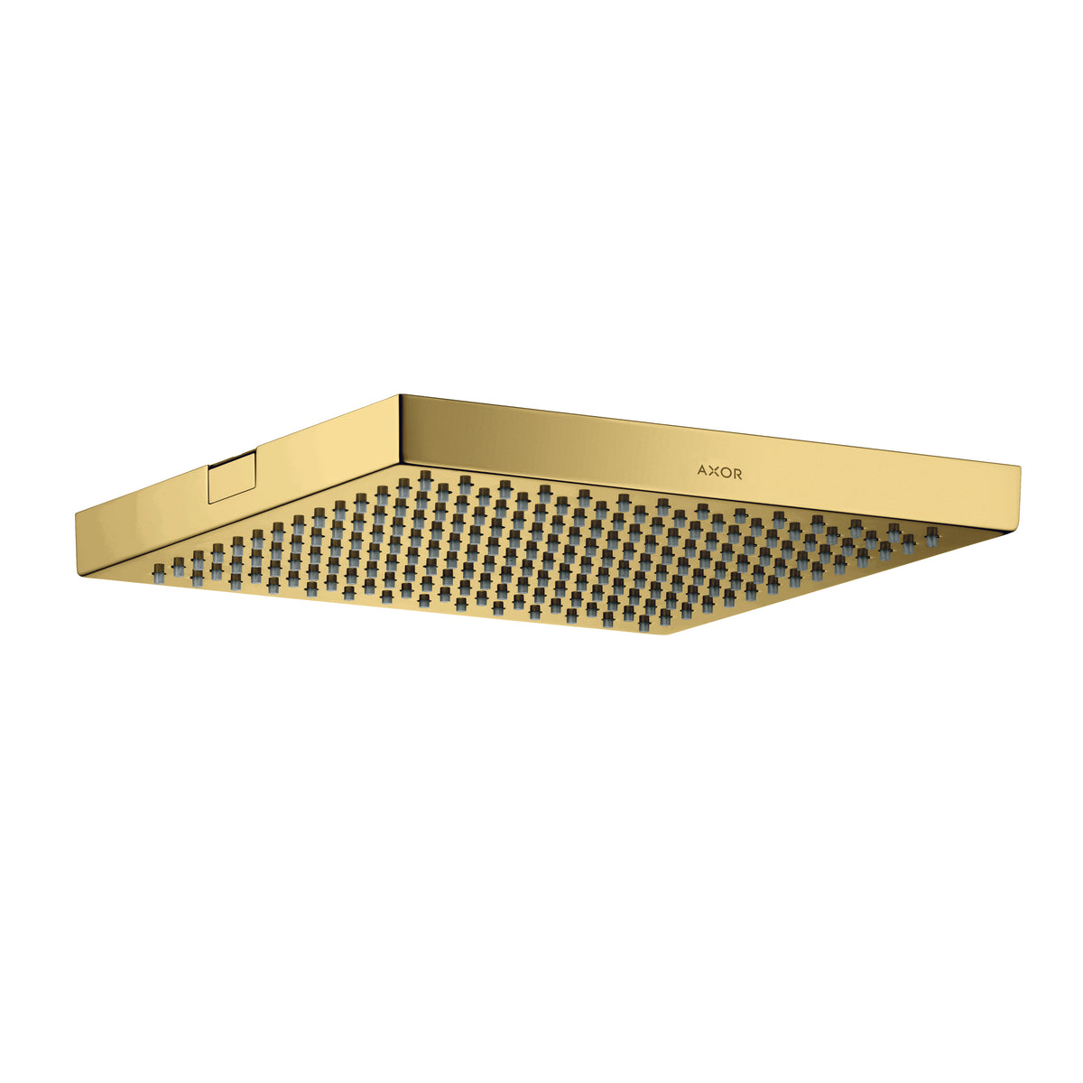 AXOR 10926991 ShowerSolutions Showerhead 240 1-Jet, 2.5 GPM - Polished Gold Optic